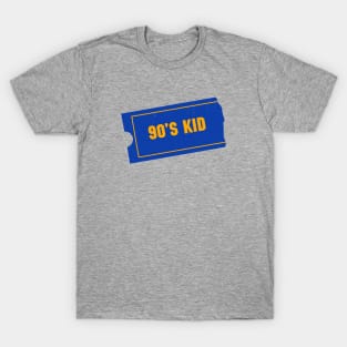 90's Kid - Blockbuster video logo T-Shirt